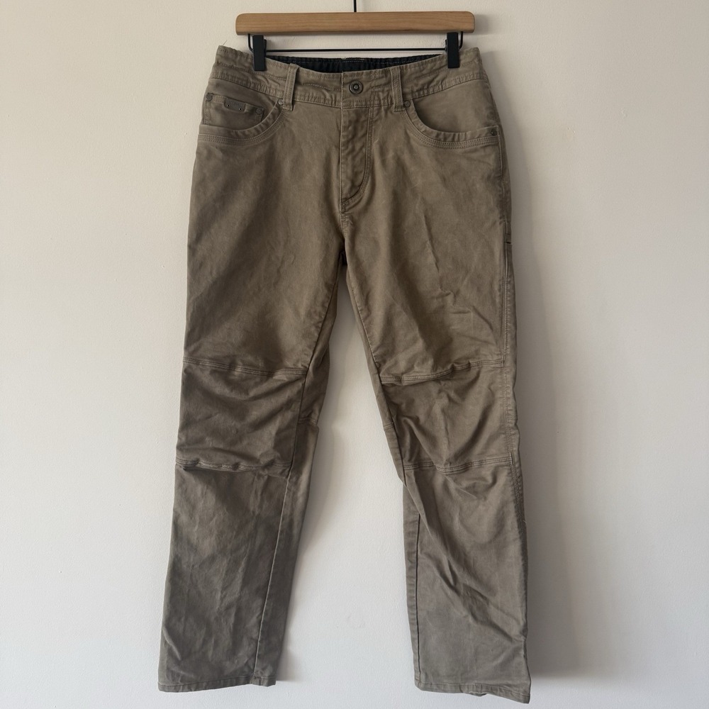 Kuhl Rebel Pants Mens 33x30 Twill Hiking Work Trousers Articulated Knee Gorpcore